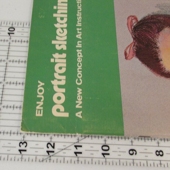 Vintage 1971 Craftint Portrait Sketching Instruction Booklet - Picture 15 of 16